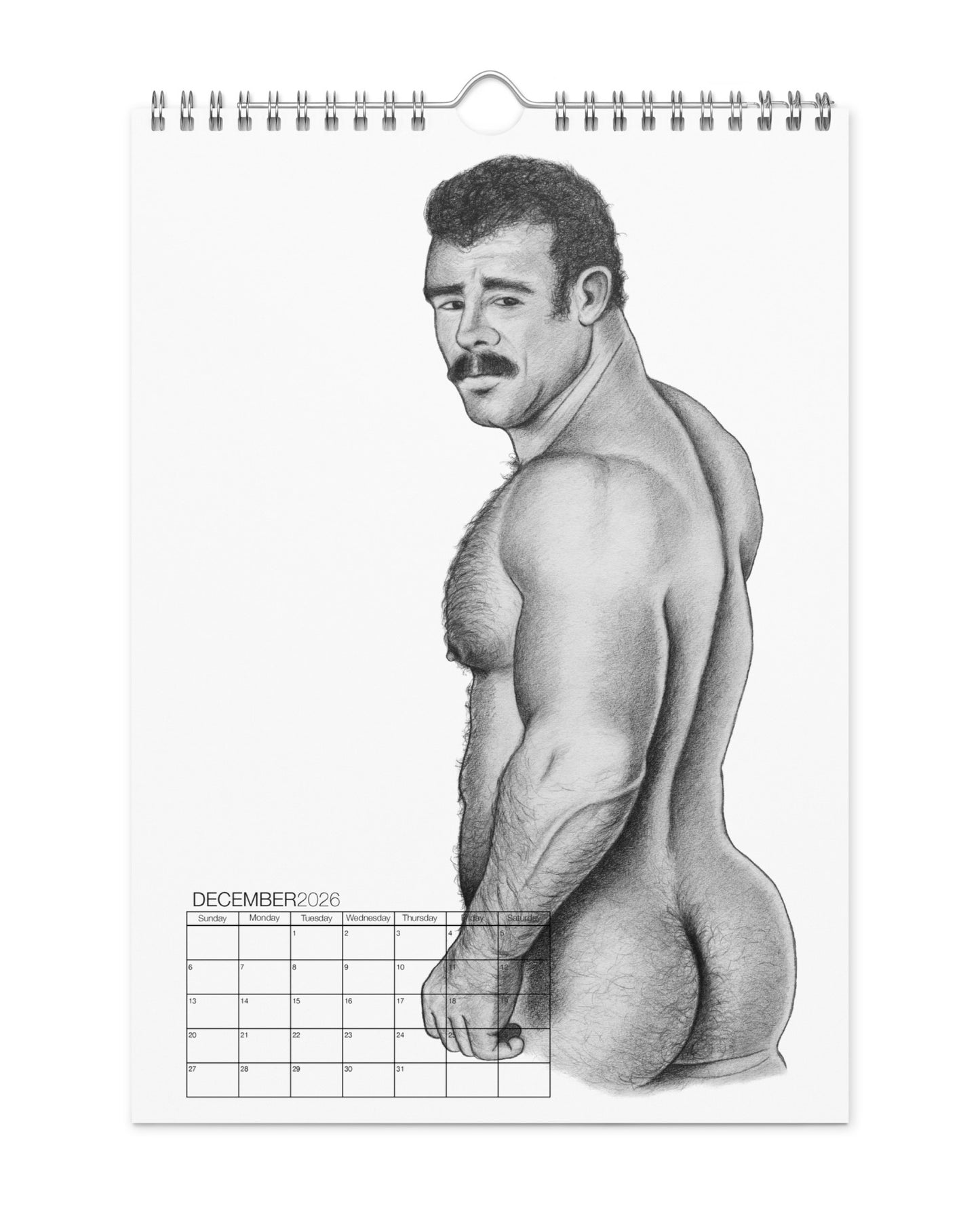 ButchDick 2026 Wall Calendar