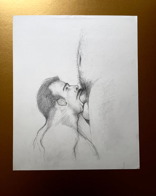 Tickles Original Drawing