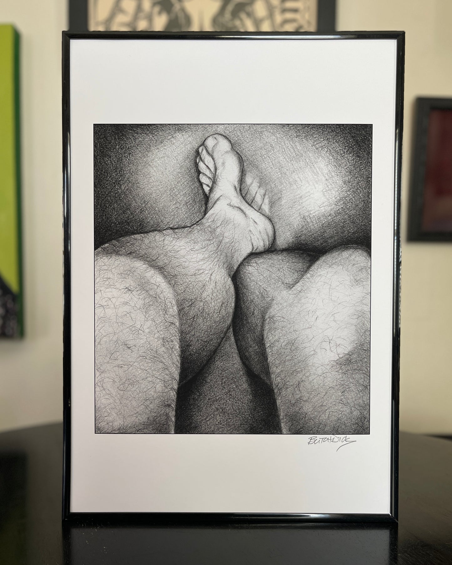 By the Fire Inkjet Print