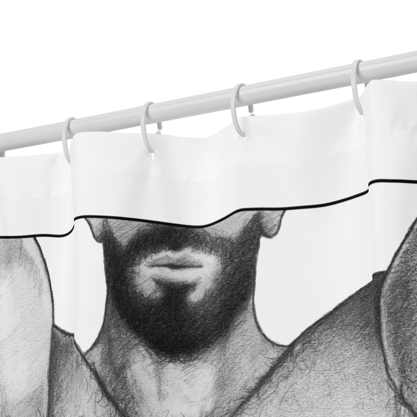 Overflow Shower Curtain