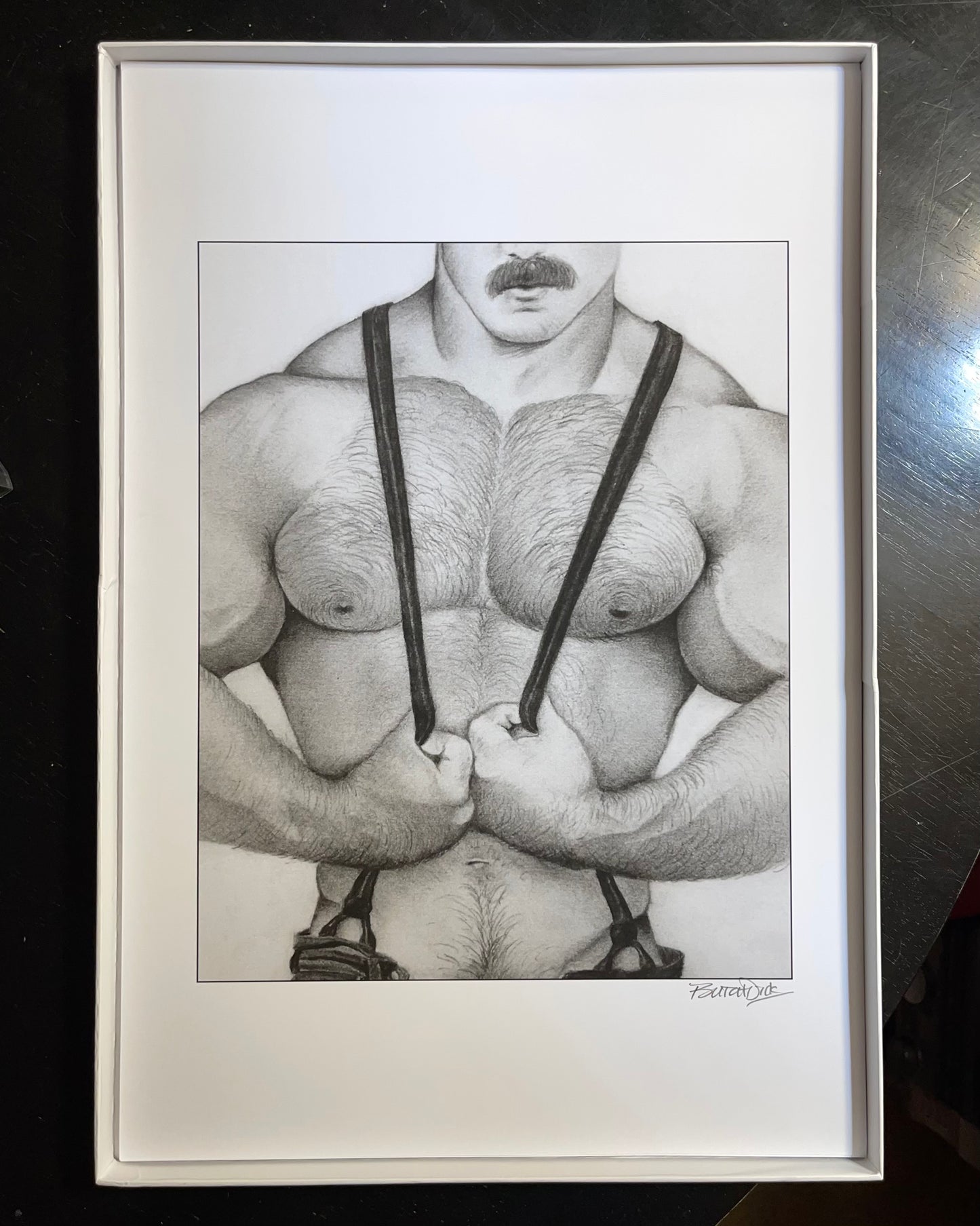 Suspended Inkjet Print