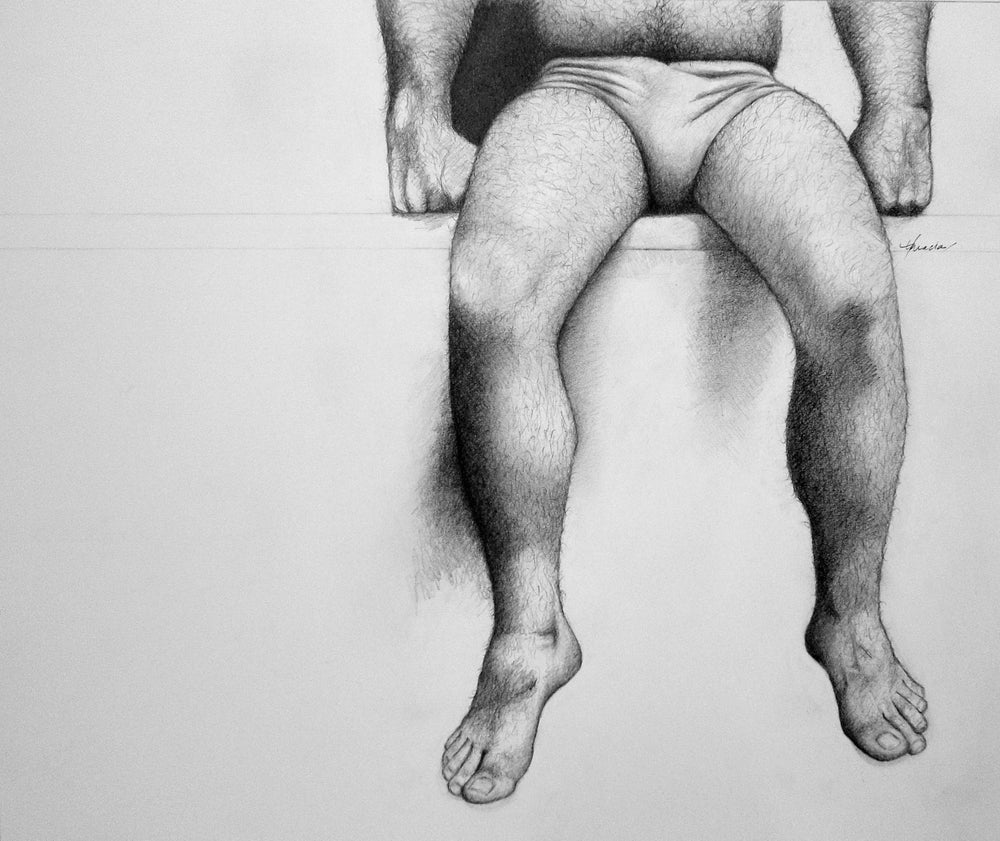 Hang 10-1/2 Original Drawing