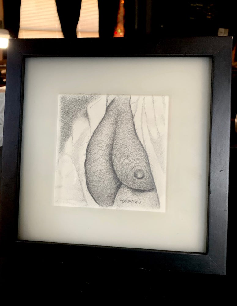 White Collar Original Drawing