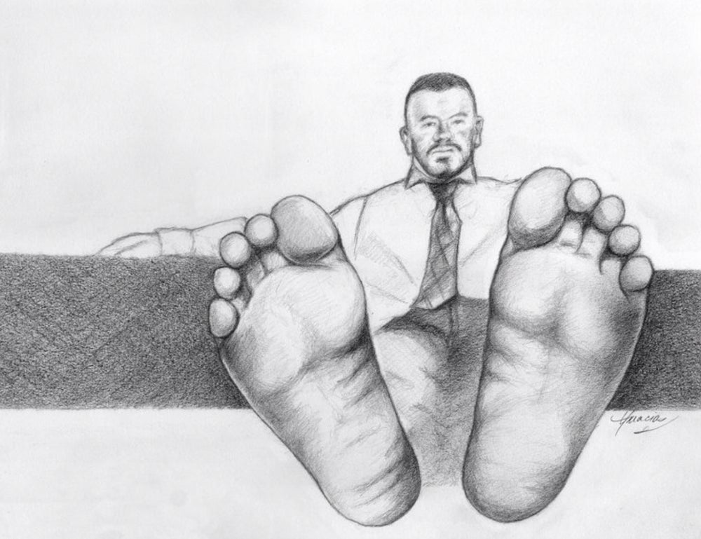 The Boss Original Drawing