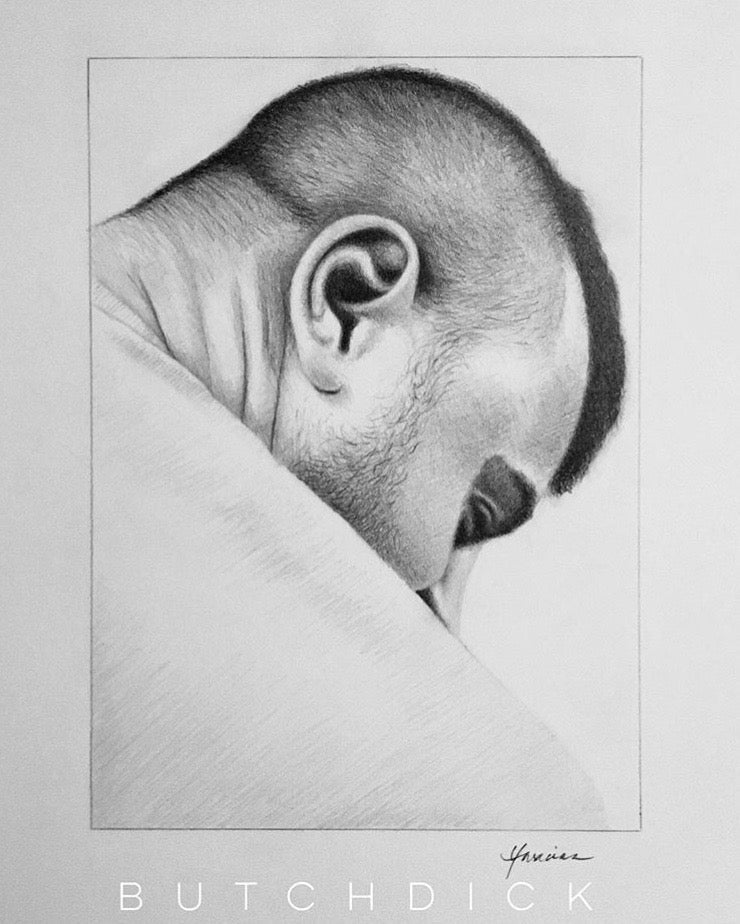 My Man Original Drawing