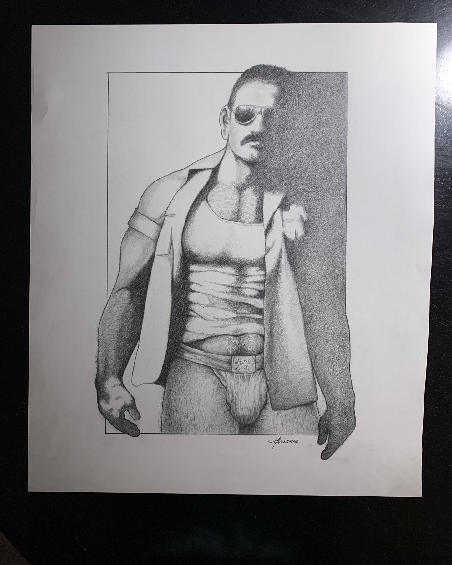 MACHO Original Drawing