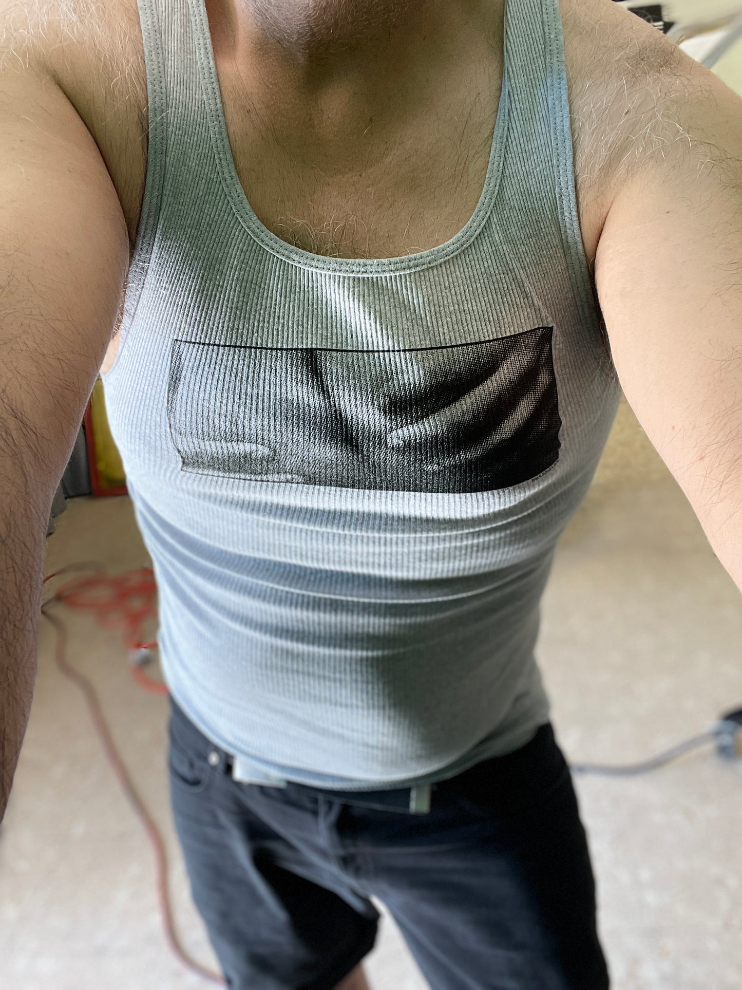 My Grabbing Hands Ribbed Tank Top
