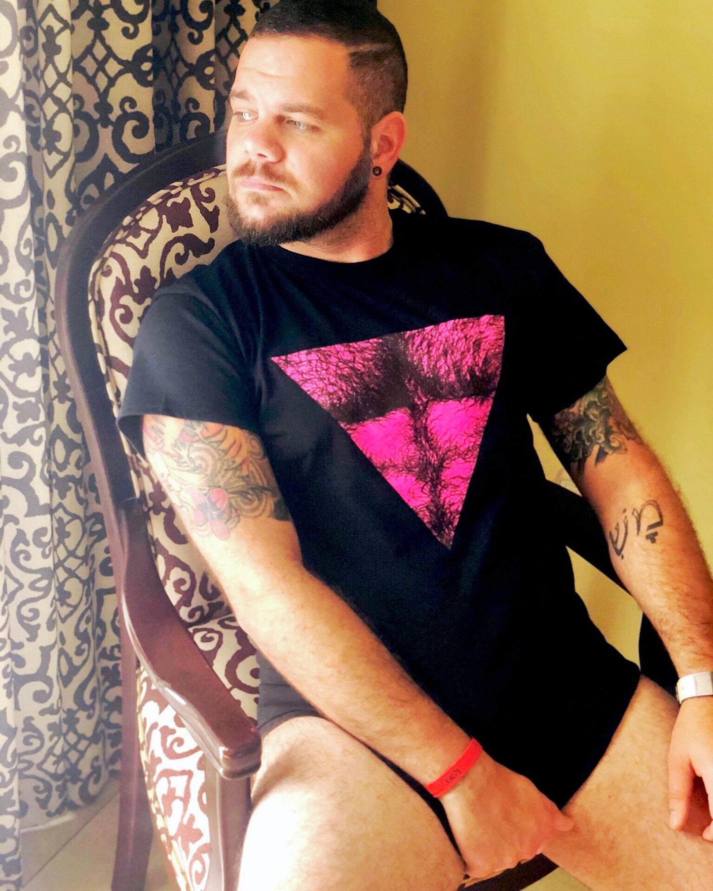 PINK Black T-Shirt