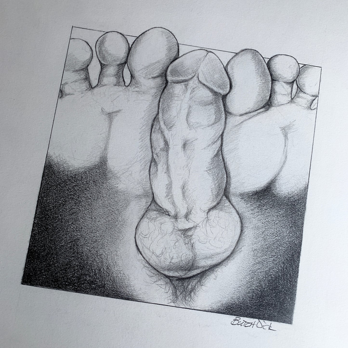Spread Out Original Drawing