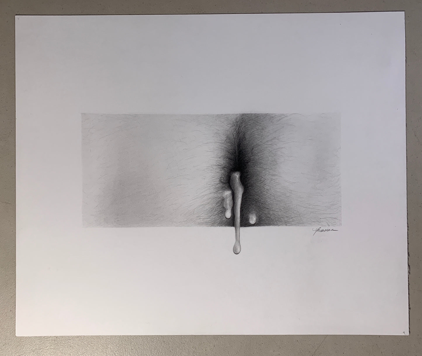 Drip Original Drawing