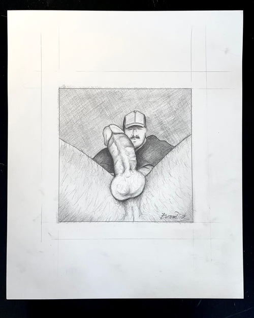 Big Steve Original Drawing