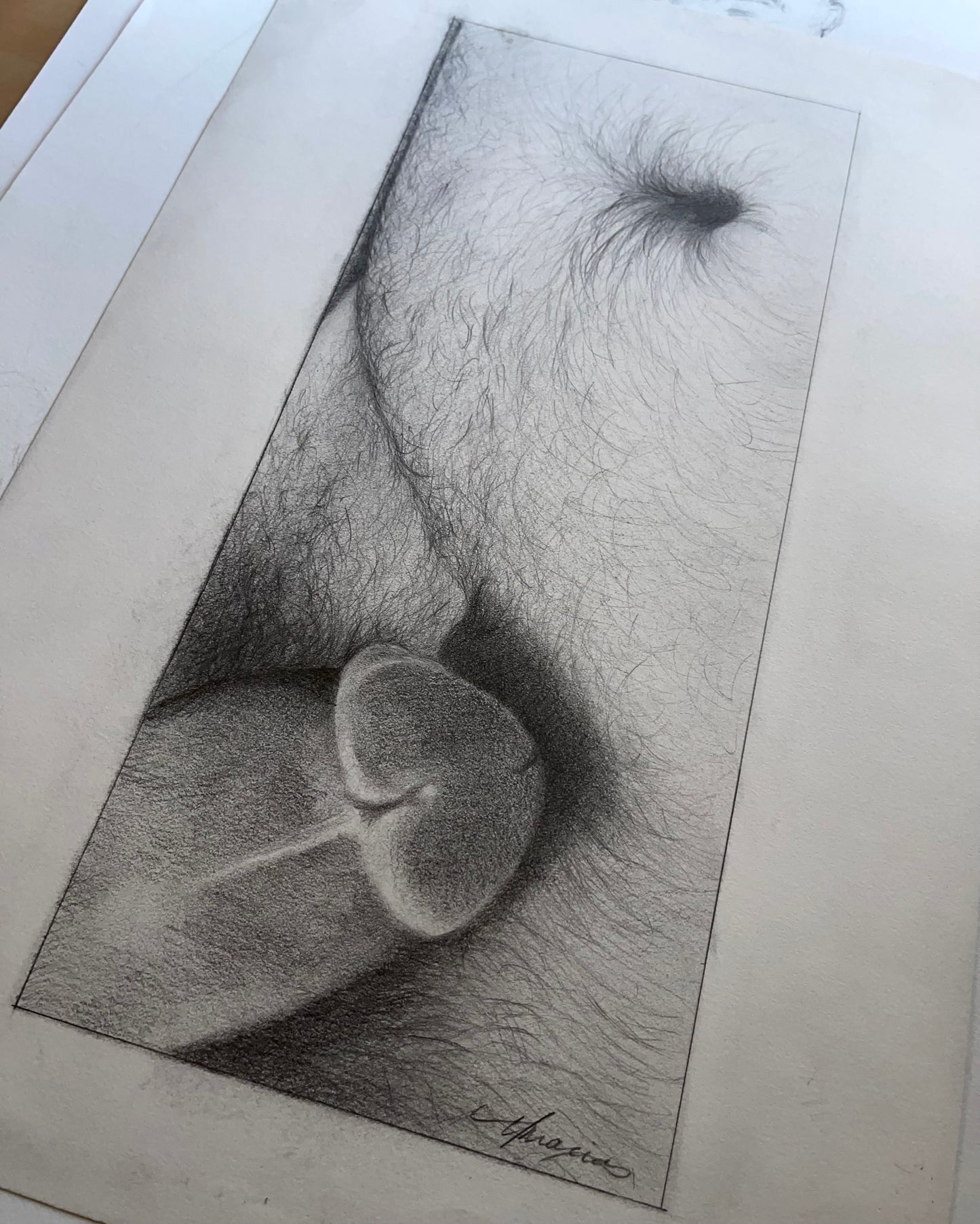 Vinnie’s Innie Original Drawing