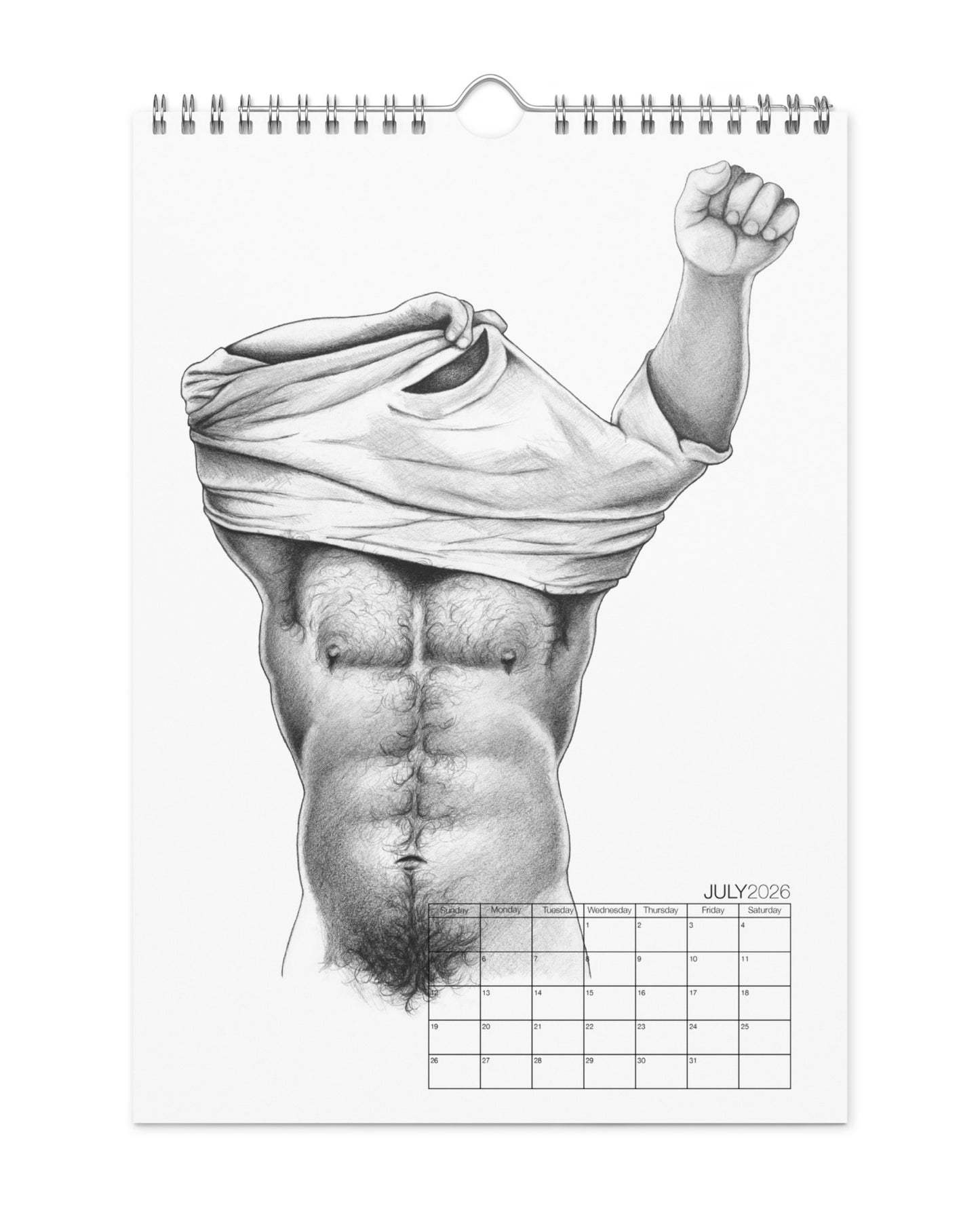 ButchDick 2026 Wall Calendar