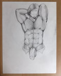 Faceless 1 Original Drawing