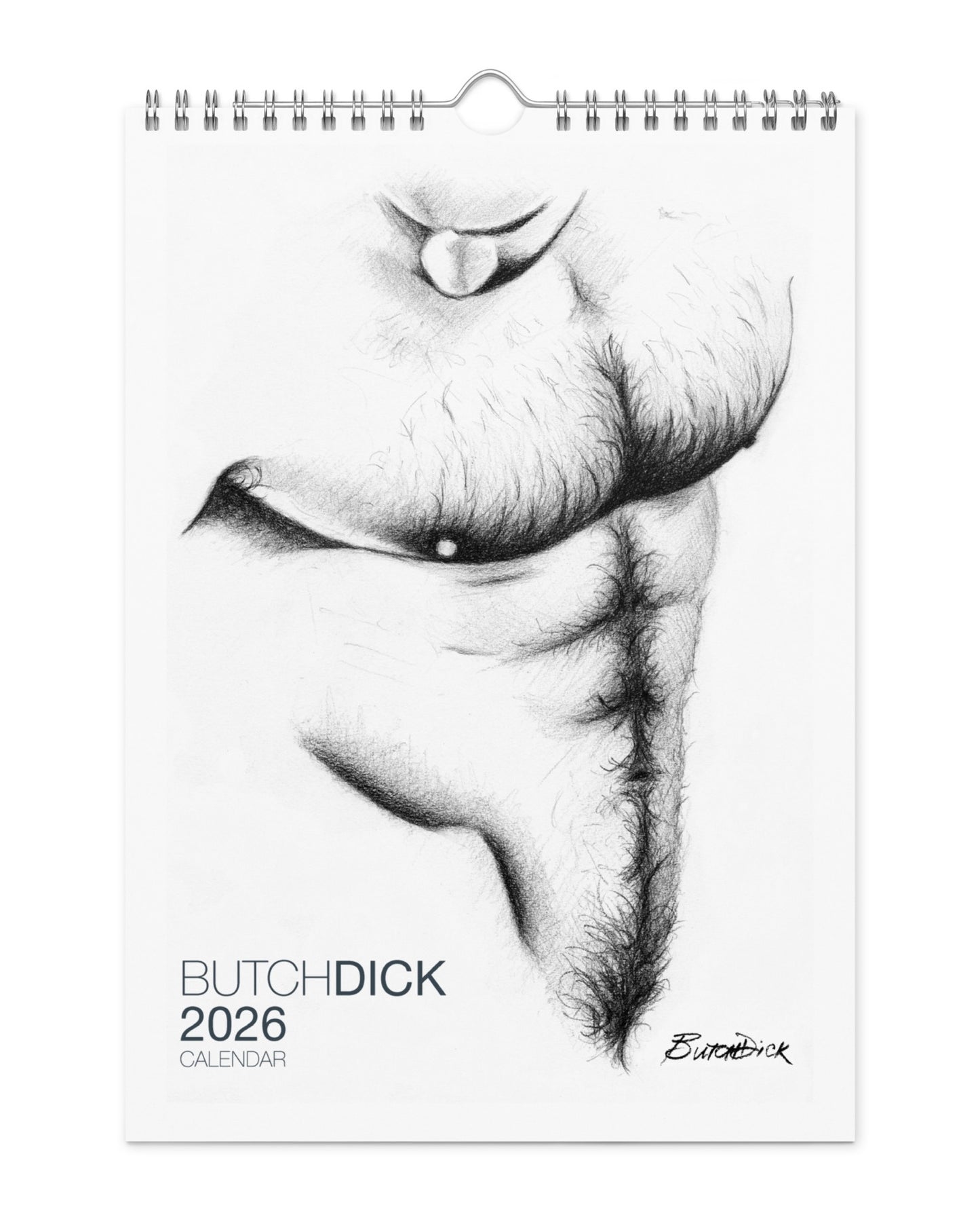 ButchDick 2026 Wall Calendar