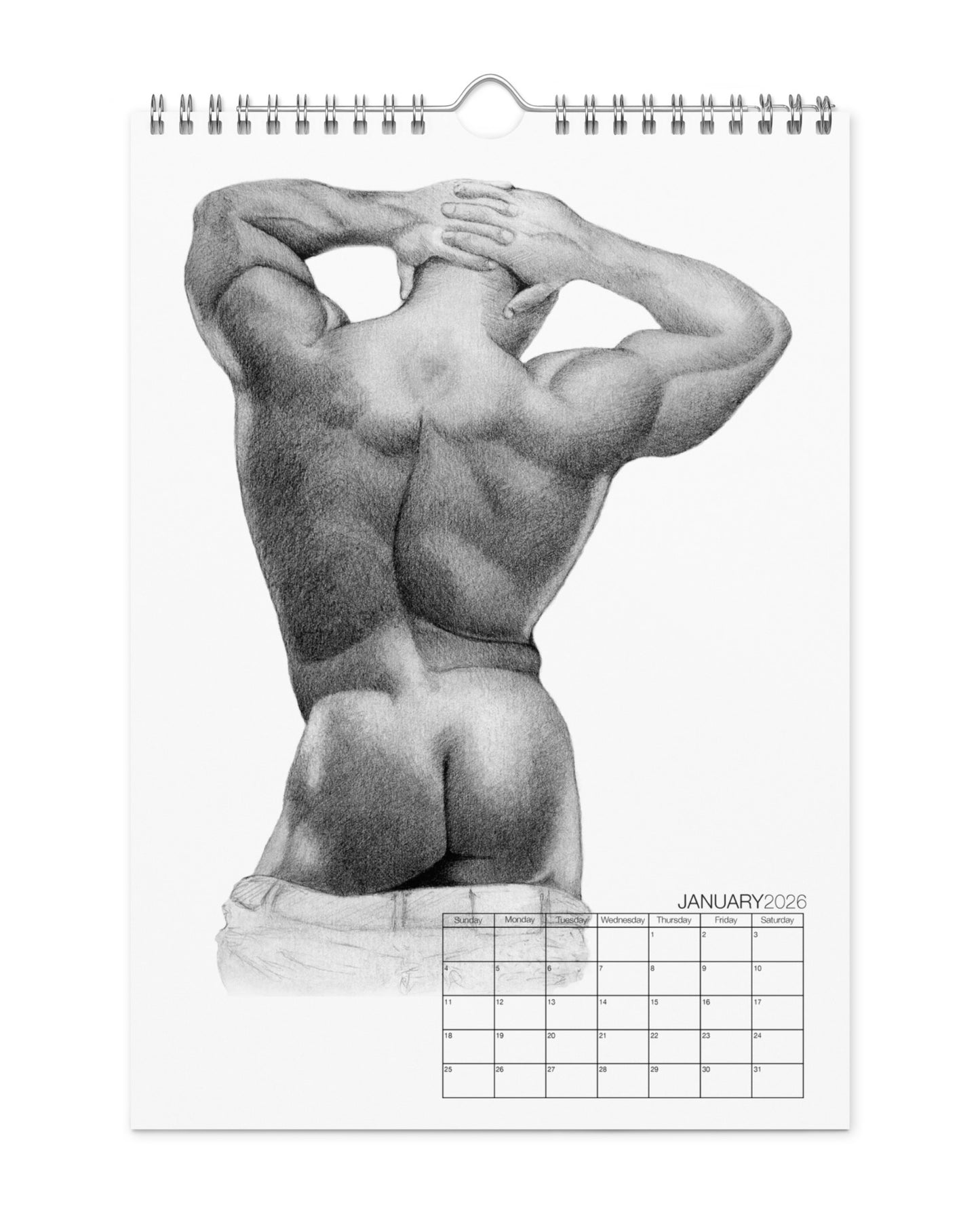 ButchDick 2026 Wall Calendar