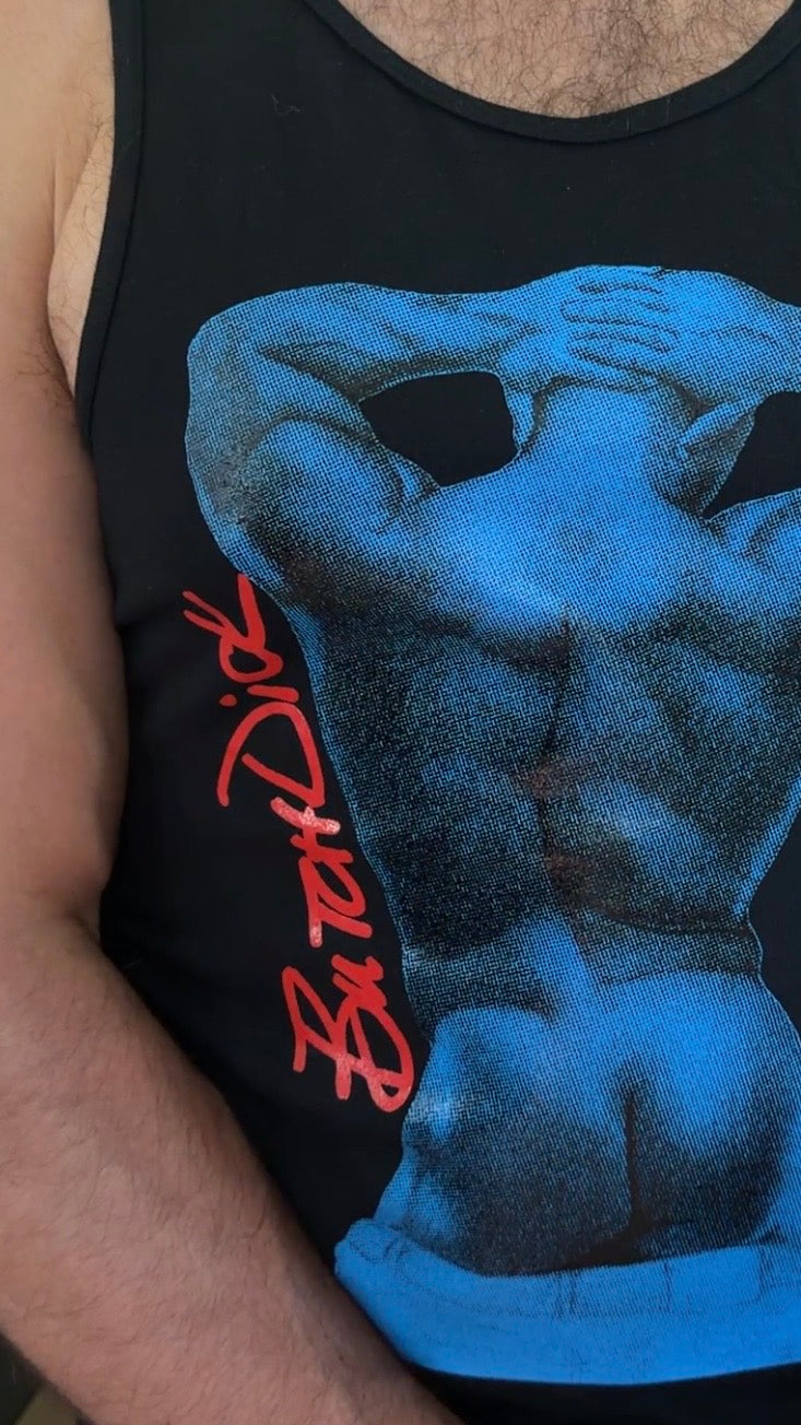 Blue Bum Tank Top