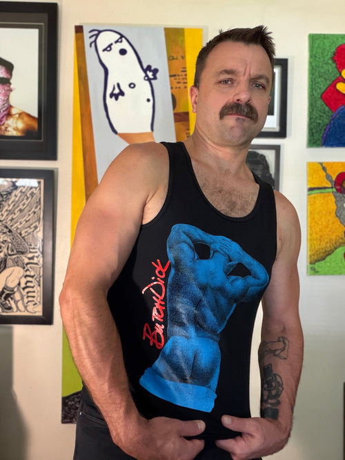 Blue Bum Tank Top