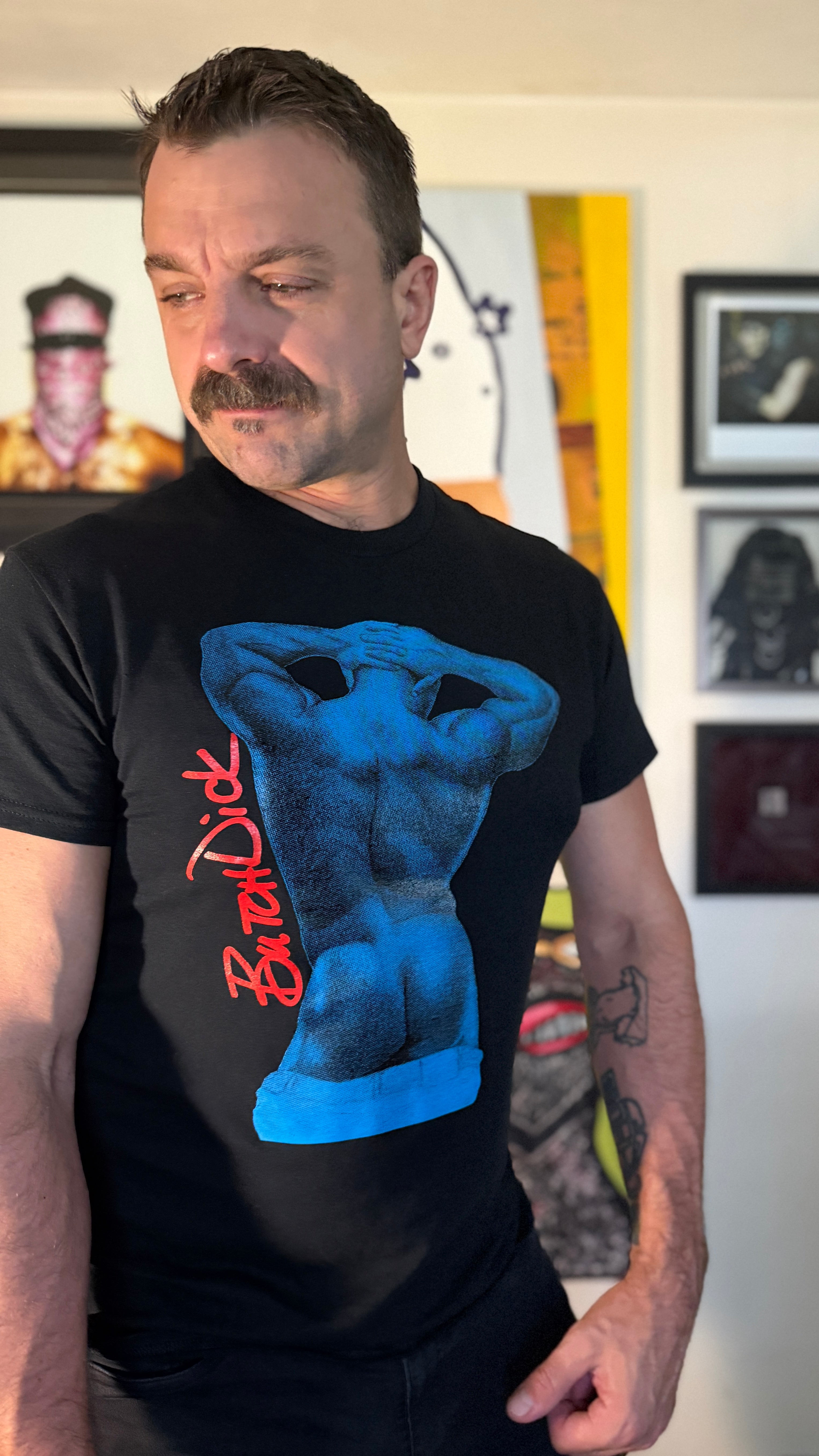 Blue Bum T-Shirt