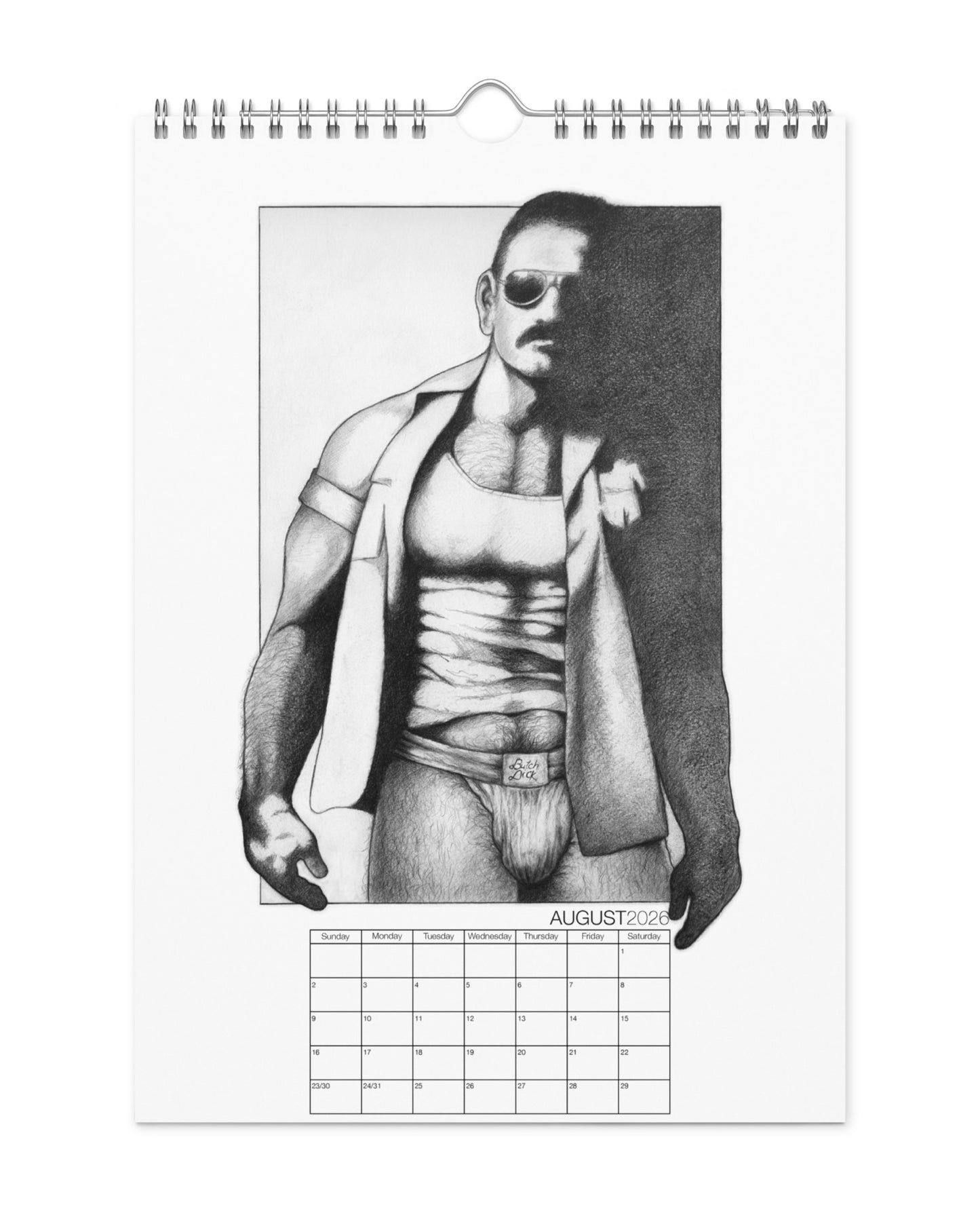 ButchDick 2026 Wall Calendar