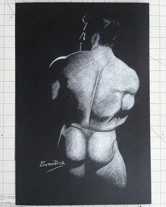 Back Lit Original Drawing