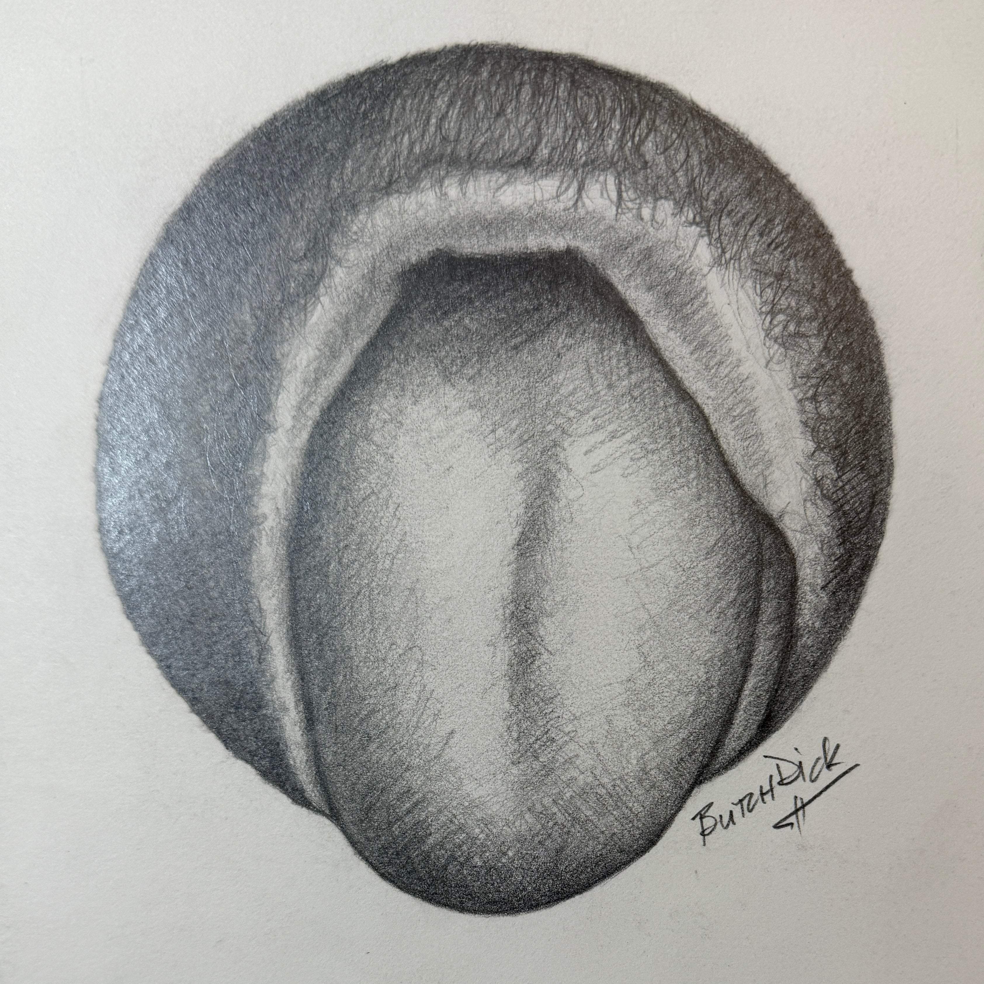 The Mouth Original Drawing