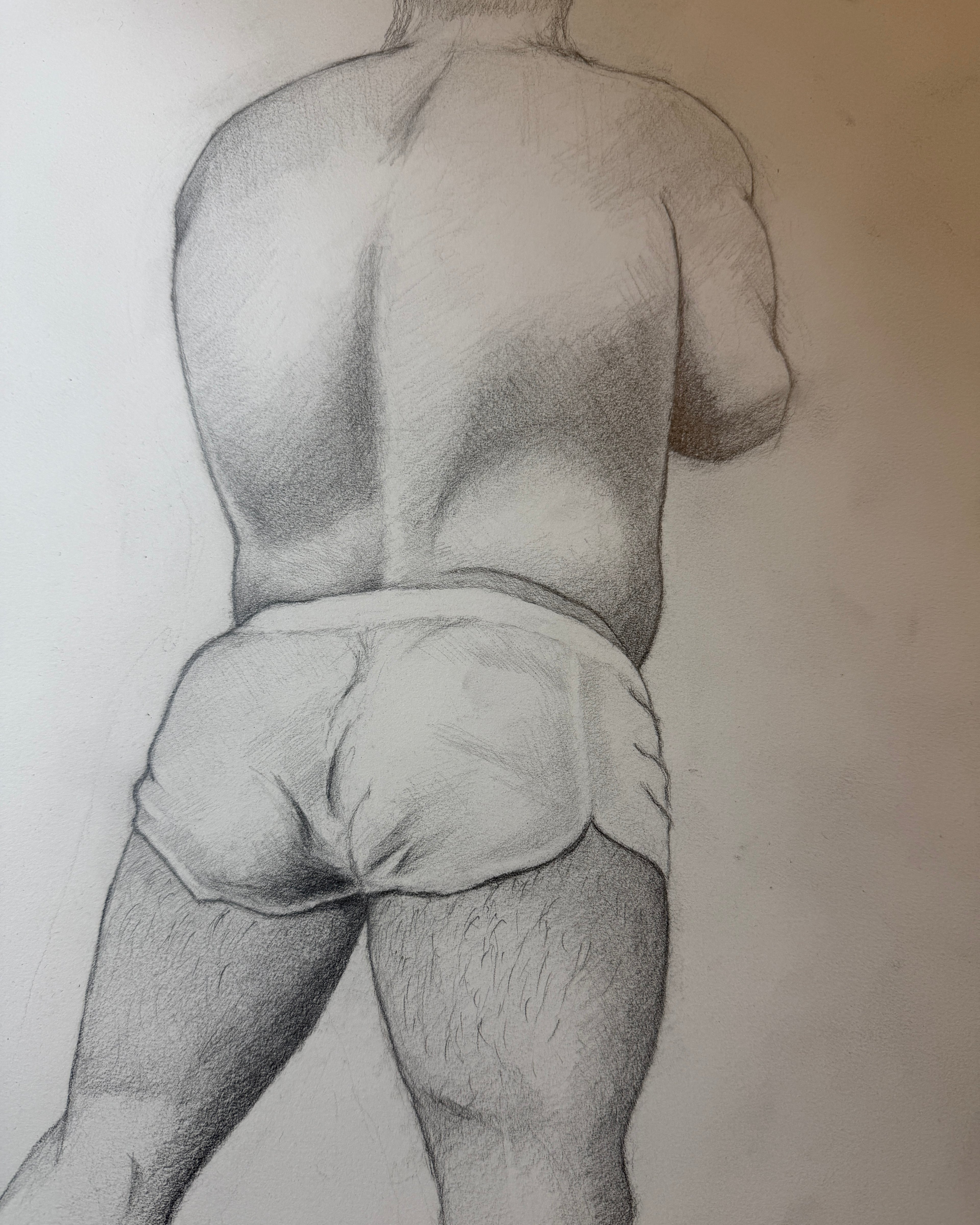 A Study in Shorts Original Drawing