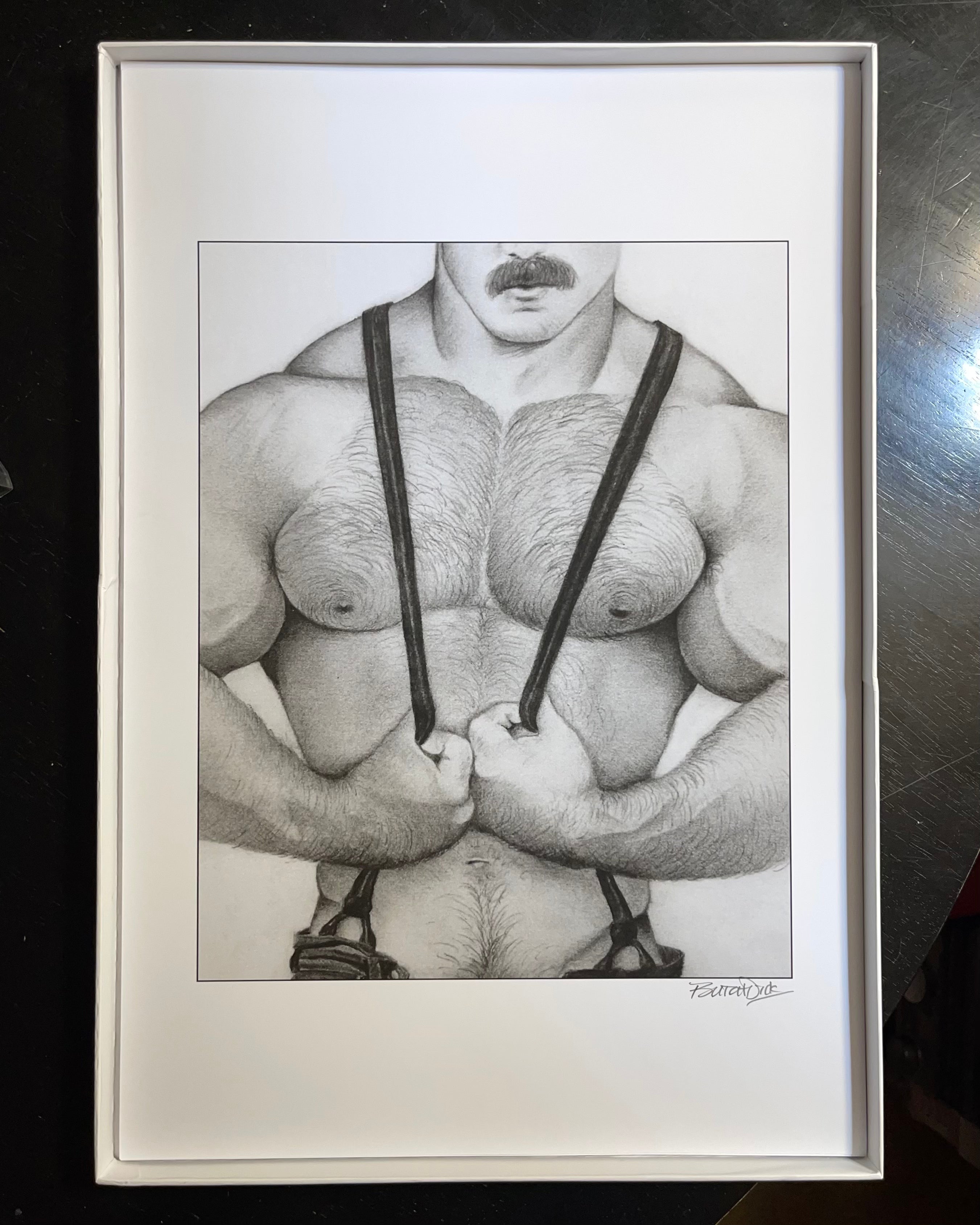 Suspended Inkjet Print