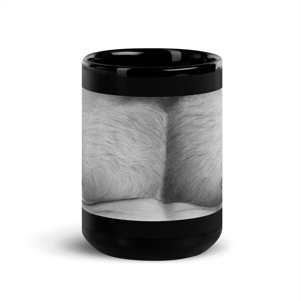 Tasse noire brillante Dirty Pillows