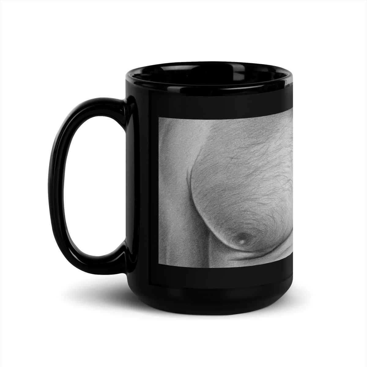 Dirty Pillows Black Glossy Mug