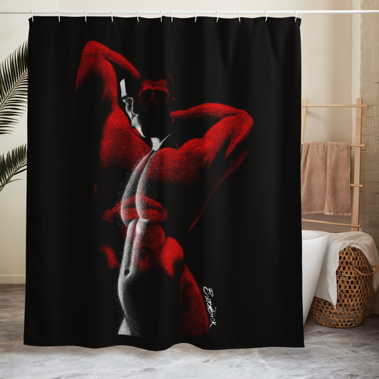 Double Vision Shower Curtain