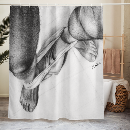 Bearfoot Shower Curtain