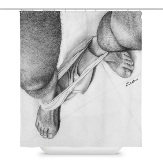 Bearfoot Shower Curtain