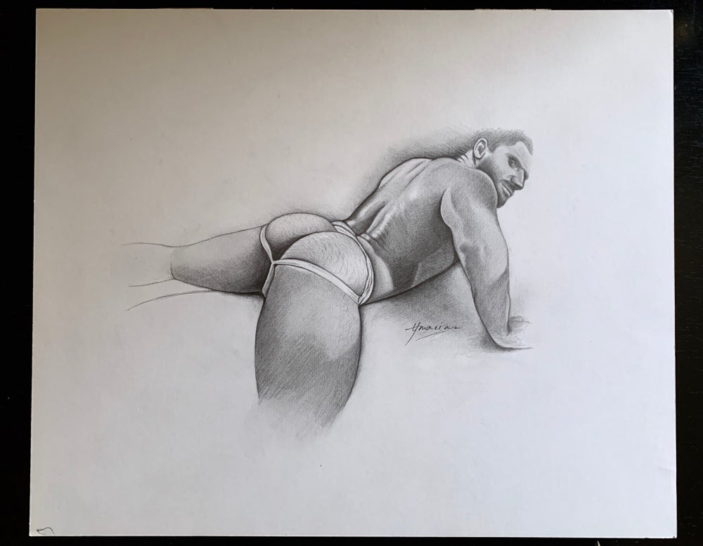 The Frenchman Original Drawing