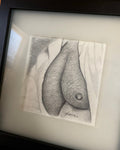White Collar Original Drawing