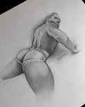 The Frenchman Original Drawing