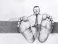 The Boss Original Drawing