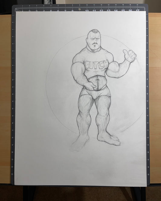 BRUTE Original Rough Draft Drawing