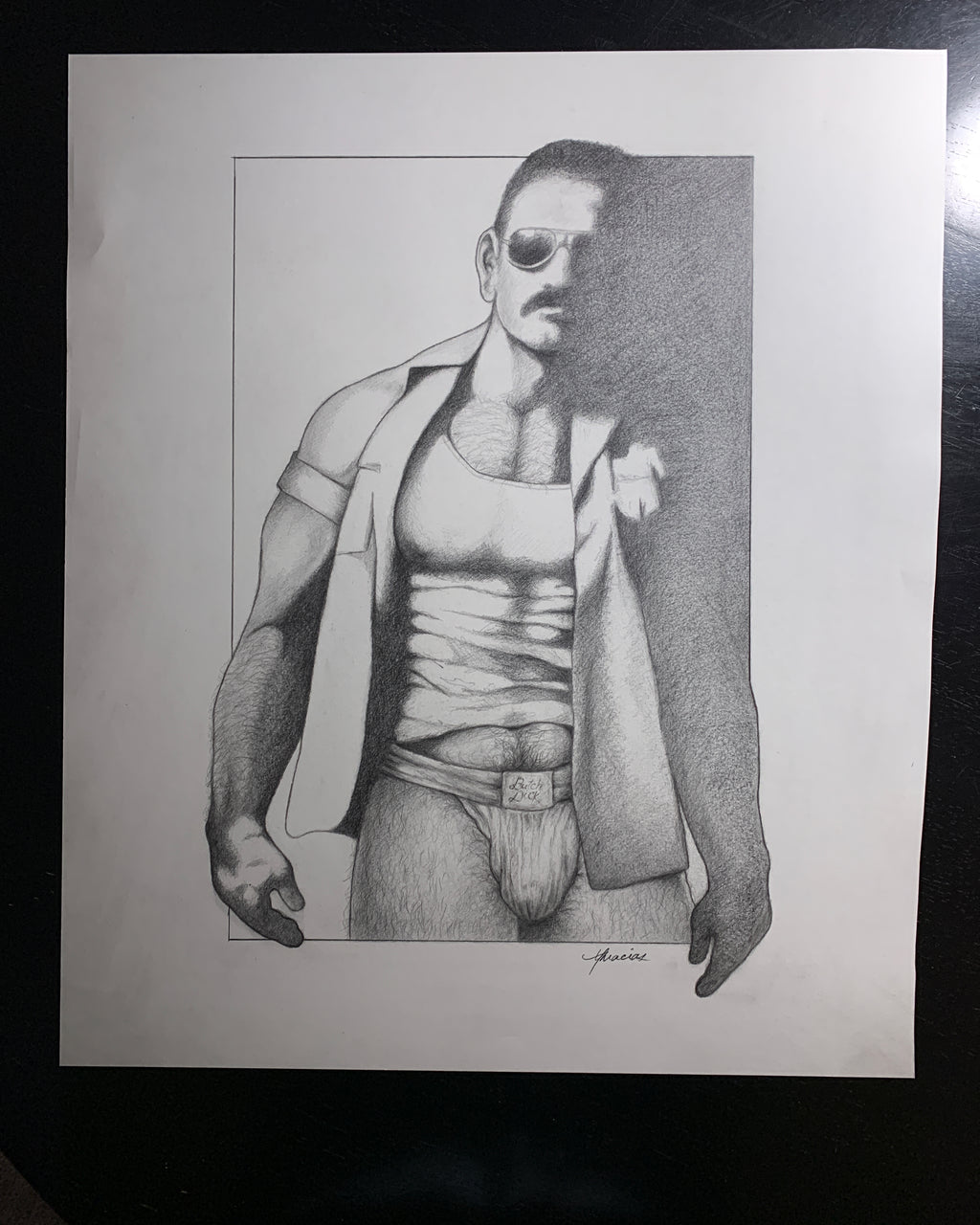MACHO Original Drawing