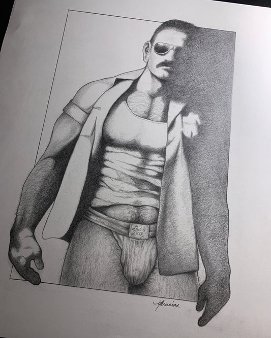 MACHO Original Drawing