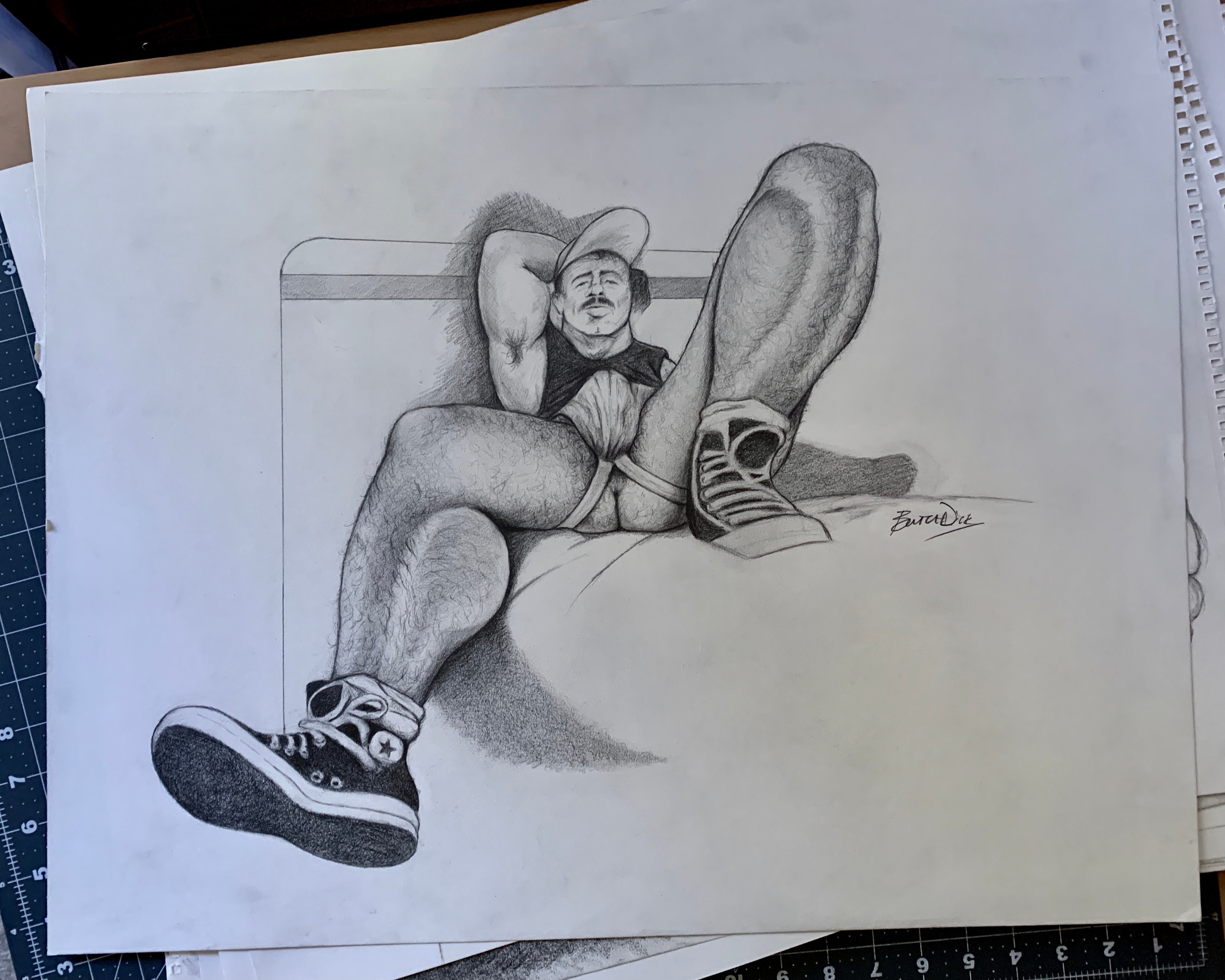 Chuck Original Drawing